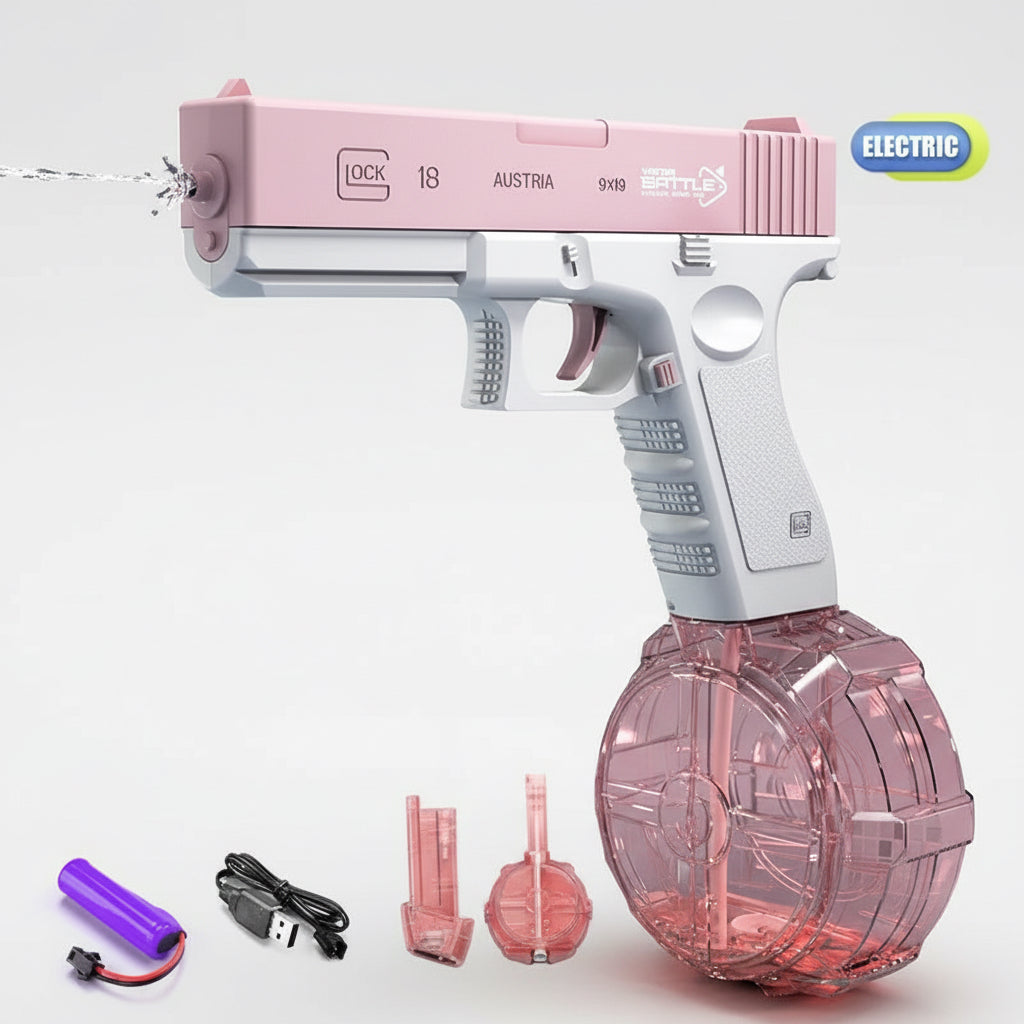 đ„đ§âĄ Kraftfull Elektrisk Vattenpistol || NĂ€sta NivĂ„ Av Lek đ„đ§âĄ