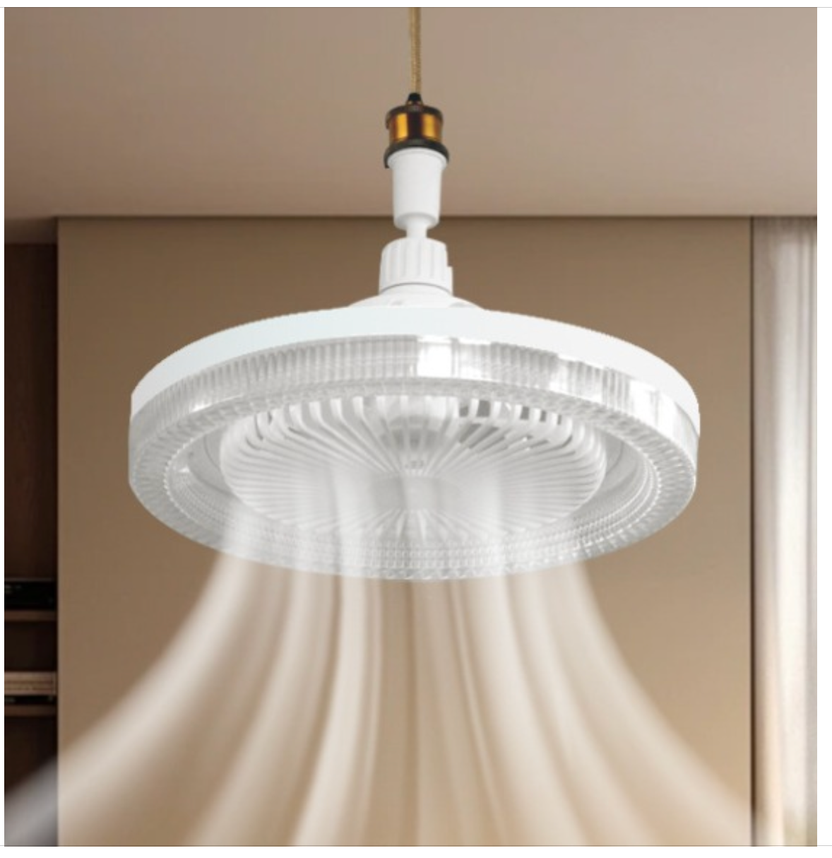 🏡❄️ HĂĄll Hemmet Svalt & Ljust – 2-i-1 Takfläkt med LED & Fjärrkontroll ⚡đźŹ