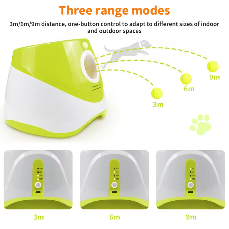 ⚡ FetchMate Pro – Automatisk & smart bollkastare för ditt husdjur ⚡