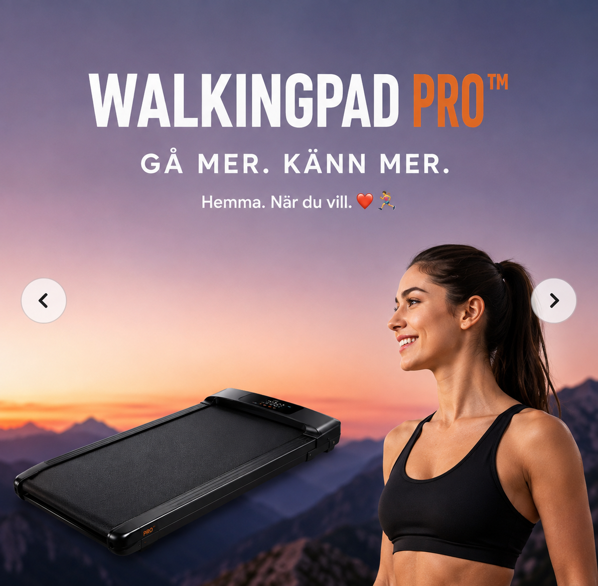 💻 🏠 WalkingPad Pro™- Jobbar Du Hemifrån? Förvandla Stillasittande Tid Till Rörelse ❤️🏃