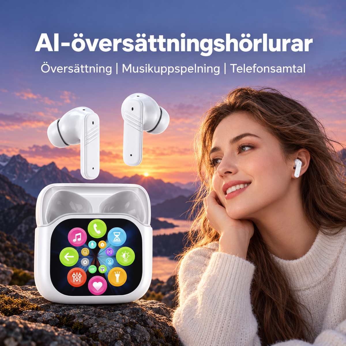 AWSM Ai-översättnings headset