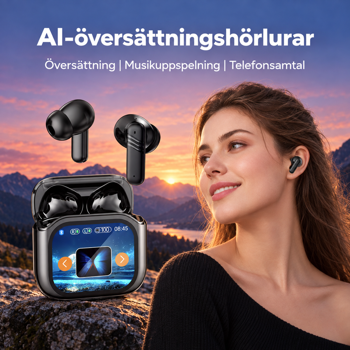 AWSM Ai-översättnings headset