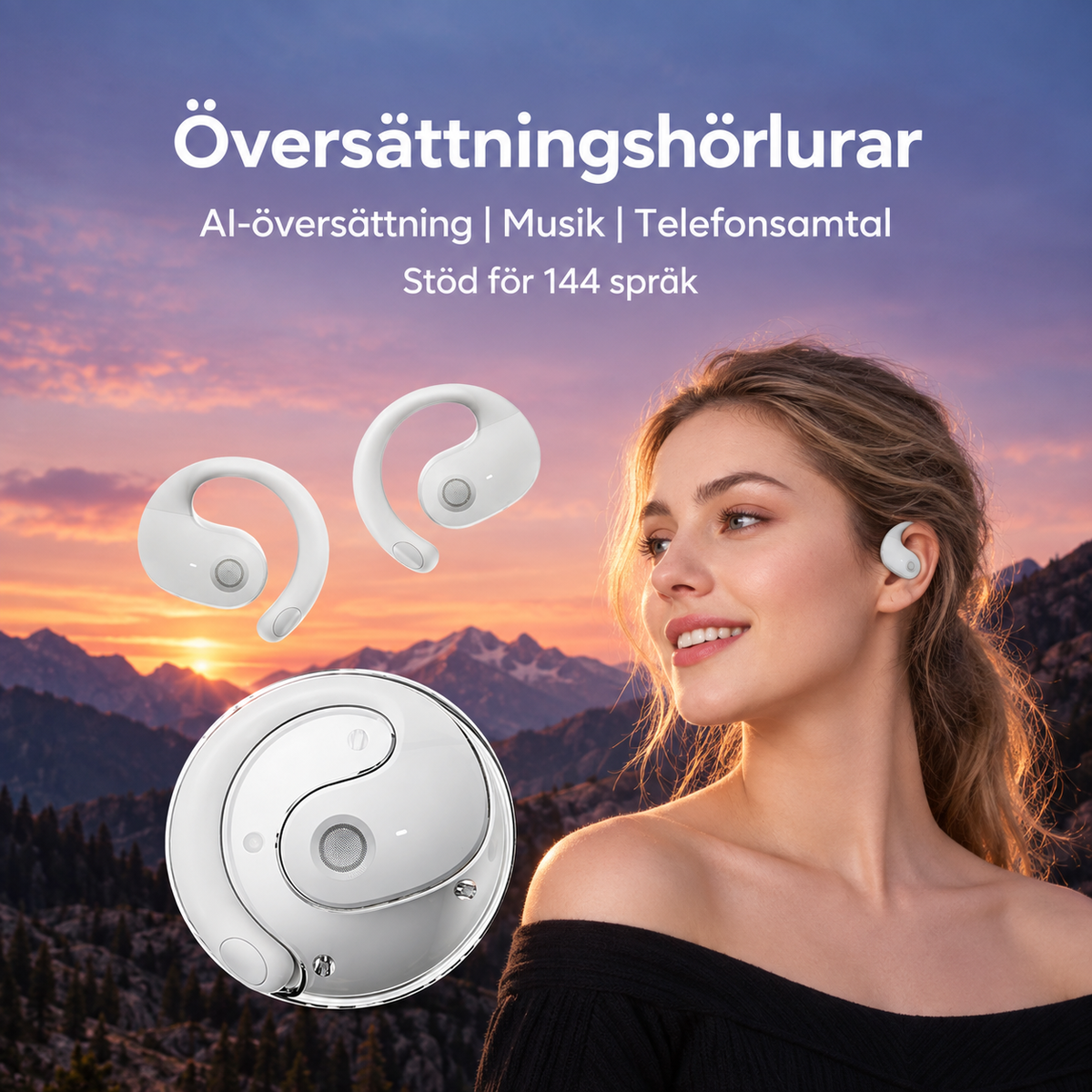 AWSM Ai-översättnings headset