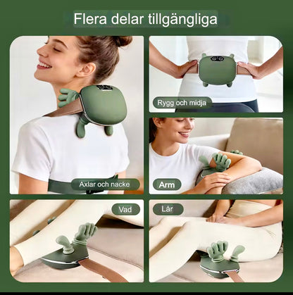 🌿 Bionisk Nackmassagerare || 4D Knådning – Släpp Spänningar Direkt 💆‍♂️ 💆‍♀️