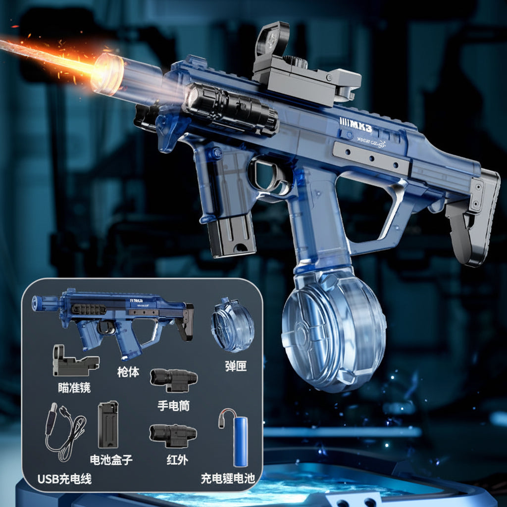 🔥💧⚡ Kraftfull Elektrisk Vattenpistol ||  Nästa Nivå Av Lek 🔥💧⚡