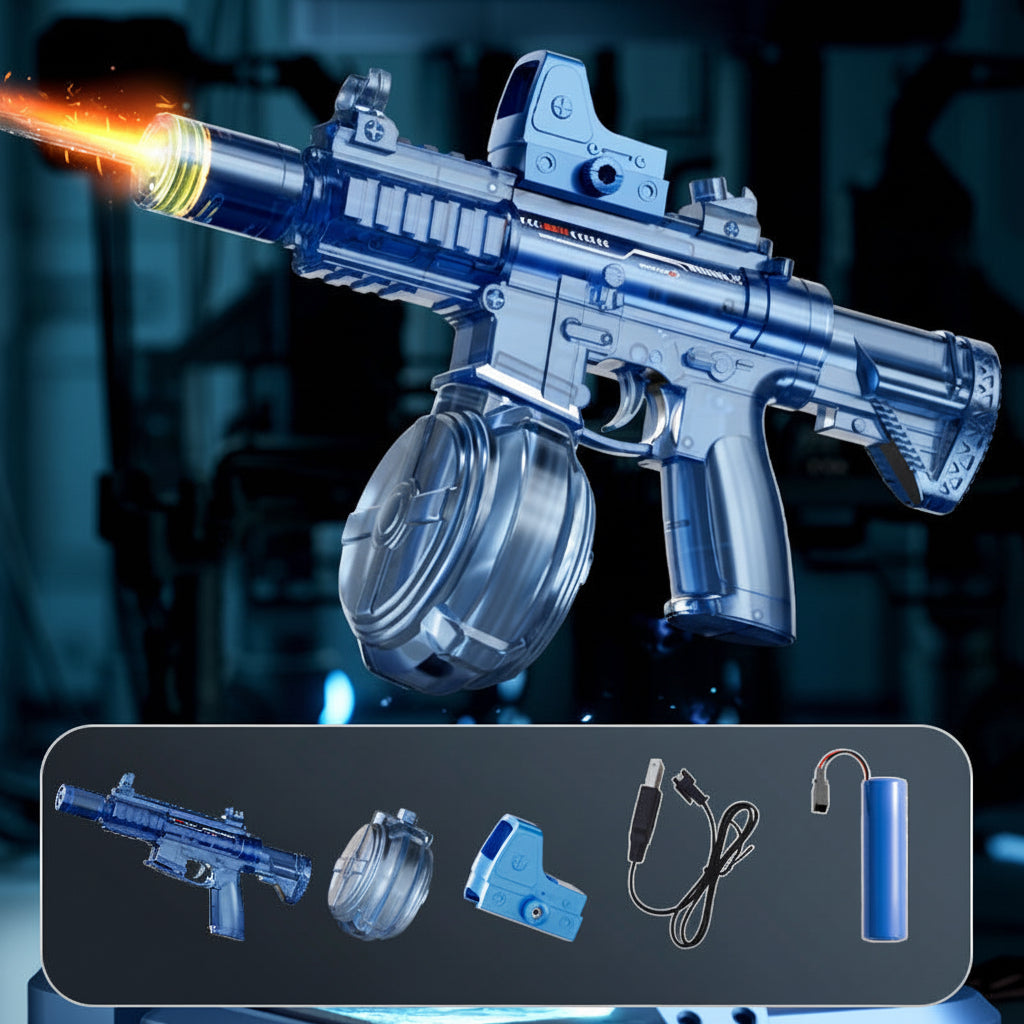 🔥💧⚡ Kraftfull Elektrisk Vattenpistol ||  Nästa Nivå Av Lek 🔥💧⚡