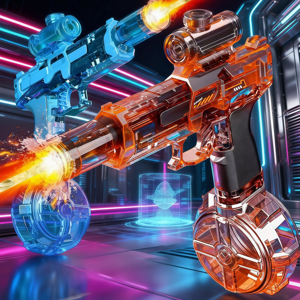 🔥💧⚡ Kraftfull Elektrisk Vattenpistol ||  Nästa Nivå Av Lek 🔥💧⚡