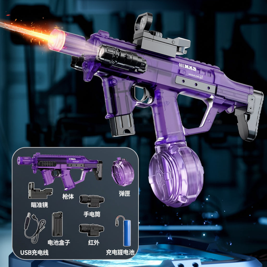 🔥💧⚡ Kraftfull Elektrisk Vattenpistol ||  Nästa Nivå Av Lek 🔥💧⚡