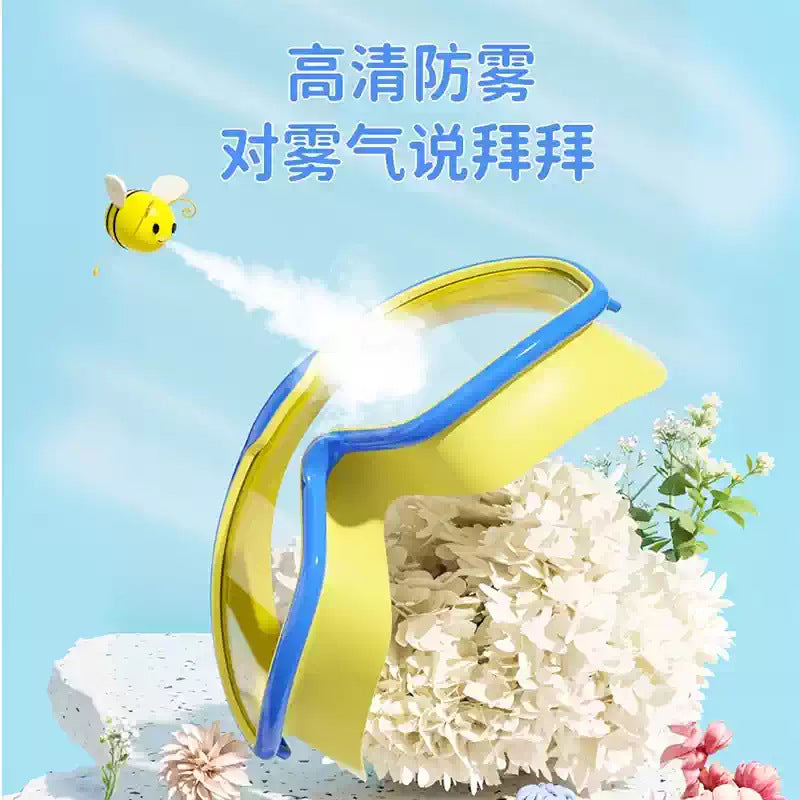 Children's Swimming Goggles Waterproof and Anti-Fog High-Definition Large Frame Adult Swimming Goggles Professional Diving Cap Baby Eye Goggles