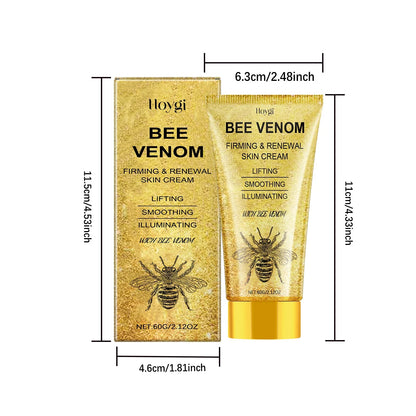 🐝 BEE VENOM 🍯✨ Lyftande & Uppstramande Ansiktskräm 💆‍♀️💎 🐝🌿🍯
