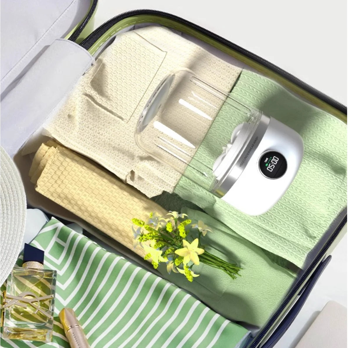 ✈️ ReseTvätt Mini – Perfekt på språng ✈️🌀 || Portabel Tvättmaskin