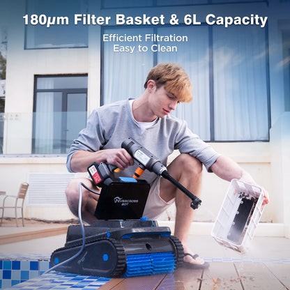 💧Evercross HydroSmart U8 – Intelligent Poolrobot med Självparkering💧