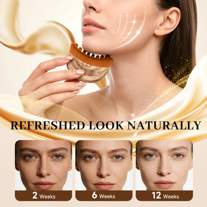 Lymfatisk kontur ansiktsborste