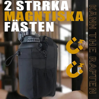 🔥🧲 Magnetisk Gymväska med Mobilficka & Flaskhållare || Håll ordning och träna smartare 💪