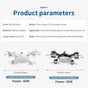 E27 Fan Light 2-in-1 60W  Drone Design Ceiling Fan Light with Remote Control AC85-265V Fan Lighting Bulb for Home Restaurant