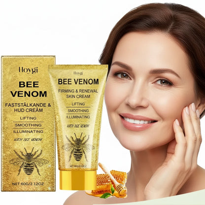 🐝 BEE VENOM 🍯✨ Lyftande & Uppstramande Ansiktskräm 💆‍♀️💎 🐝🌿🍯