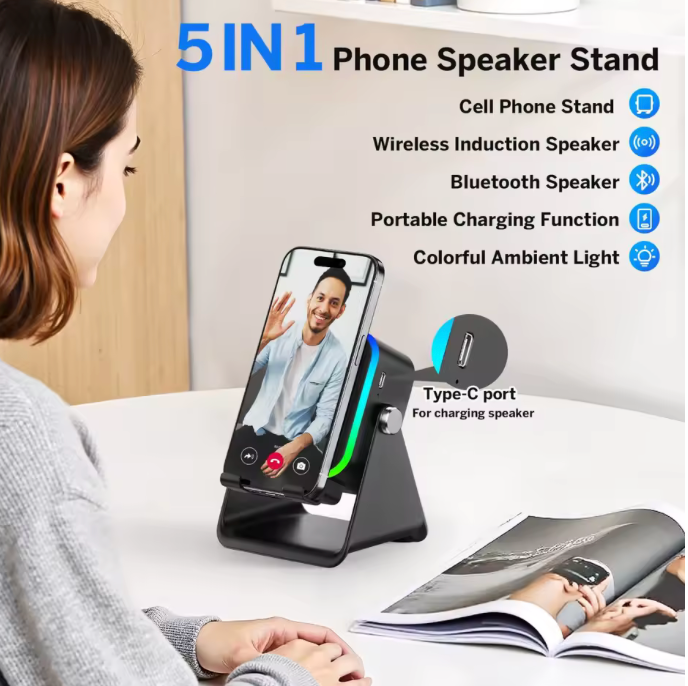 Trådlös induktionshögtalare – omedelbar ljudförstärkare