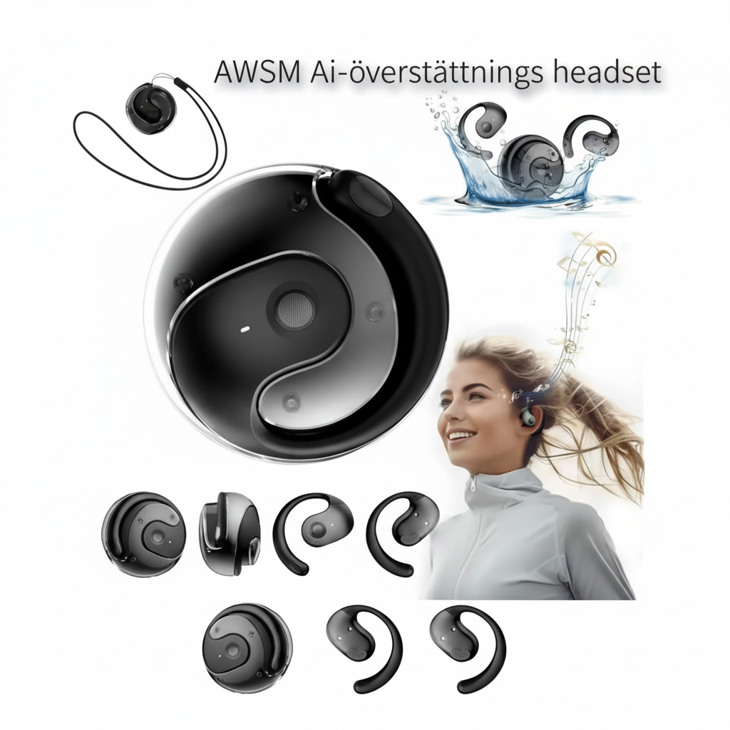 AWSM Ai-översättnings headset