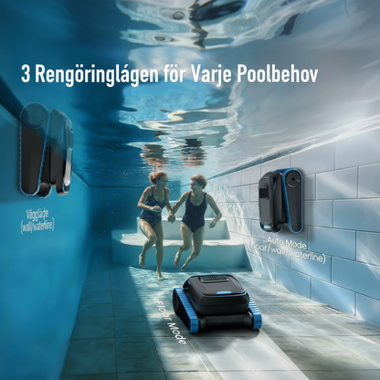 💧Evercross HydroSmart U8 – Intelligent Poolrobot med Självparkering💧