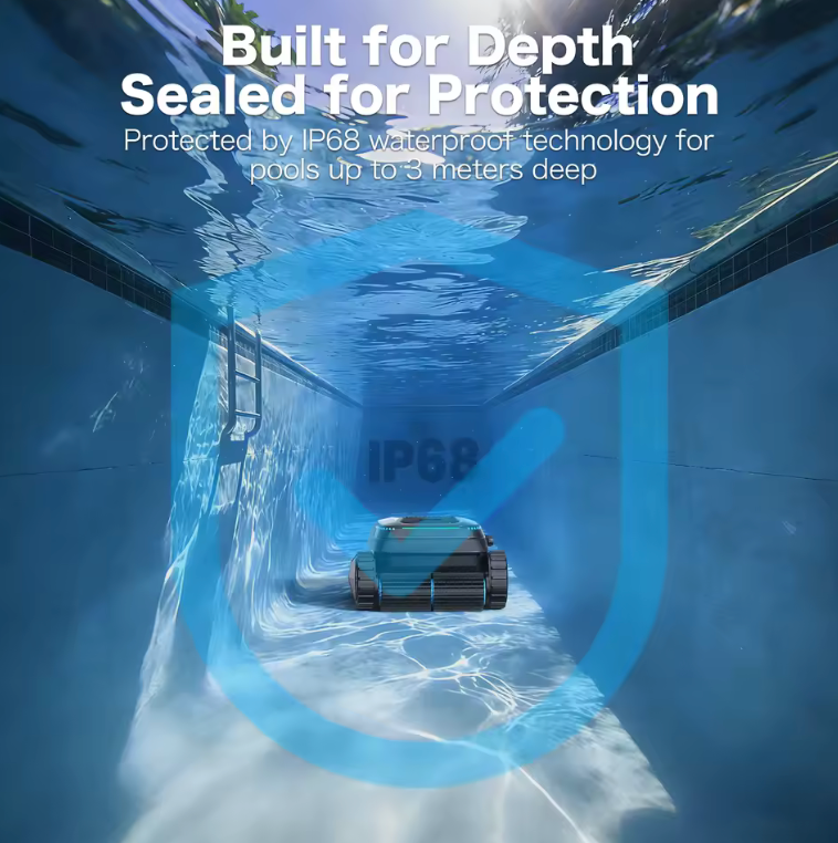 💧Evercross HydroSmart U8 – Intelligent Poolrobot med Självparkering💧