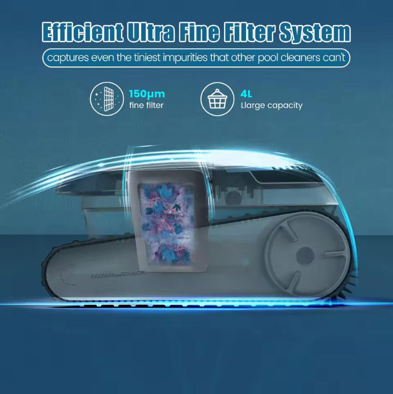 💧Evercross HydroSmart U8 – Intelligent Poolrobot med Självparkering💧