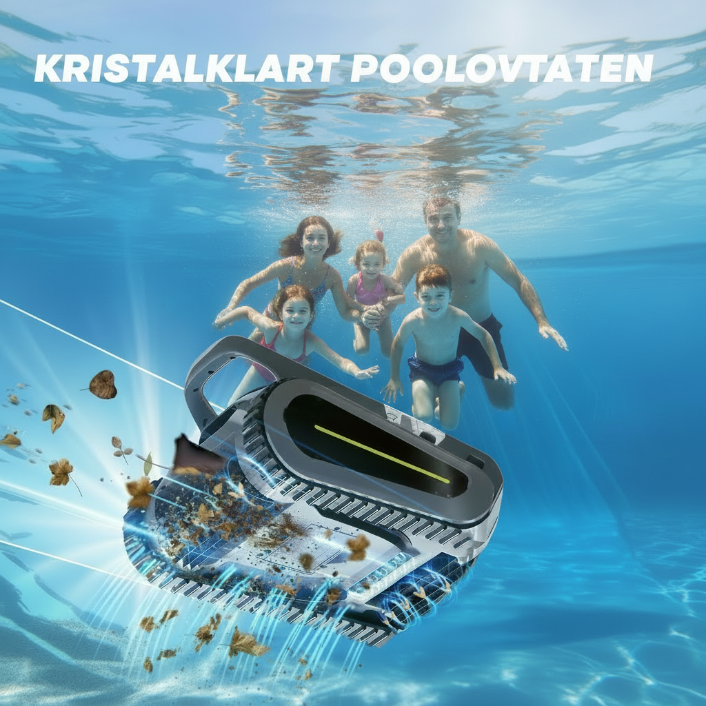 💧Evercross HydroSmart U8 – Intelligent Poolrobot med Självparkering💧