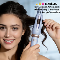 💁‍♀️💖 MARéLIA Professionell Automatisk Hårlocktång || Perfekta Lockar på Sekunder 💁‍♀️💖