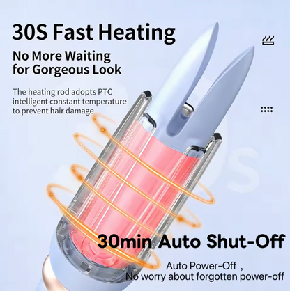 MARéLIA Professionell Automatisk Hårlocktång || Perfekta Lockar på Sekunder