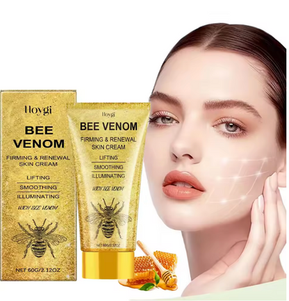 🐝 BEE VENOM 🍯✨ Lyftande & Uppstramande Ansiktskräm 💆‍♀️💎 🐝🌿🍯
