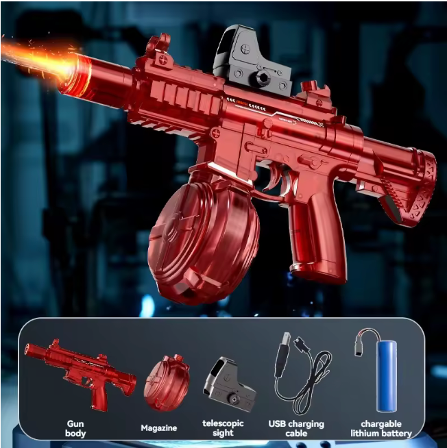 🔥💧⚡ Kraftfull Elektrisk Vattenpistol ||  Nästa Nivå Av Lek 🔥💧⚡