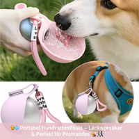 🐶💧 Portabel Hundvattenflaska – Läckagesäker & Perfekt för Promenader 🐾🚶‍♂️