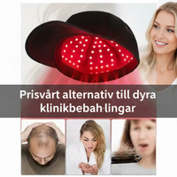 🧢✨ Rödljus Hårväxtkeps || Ger Starkare Hår – Stimulerar Hårväxt & Mindre Håravfall