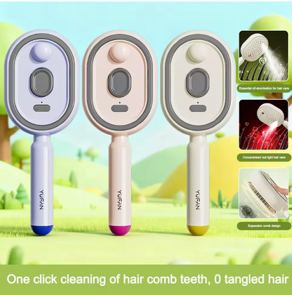 💆‍♀️✨ AeroMist™ Smart Hårbottenborste 🌸💎✨ 🌸 Återfukta, massera och vårda din hårbotten på några minuter.