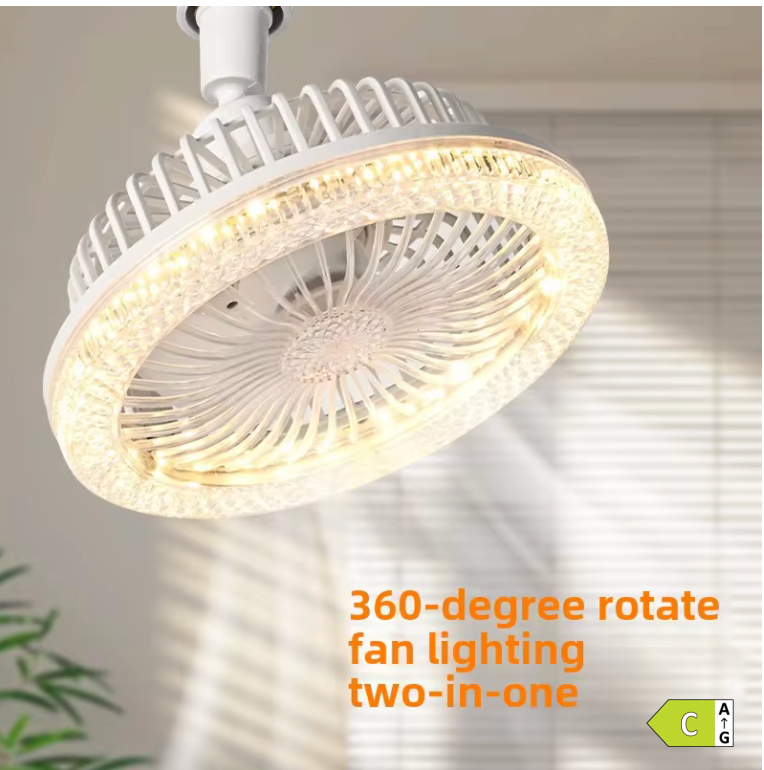 🏡❄️ Håll Hemmet Svalt & Ljust – 2-i-1 Takfläkt med LED & Fjärrkontroll ⚡🏠