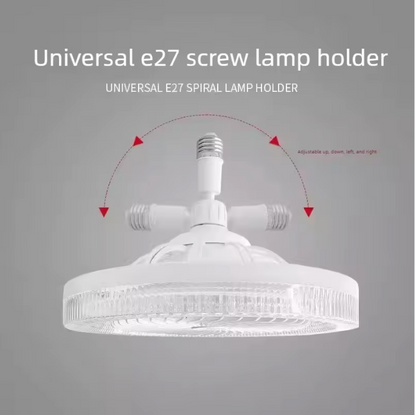 🏡❄️ Håll Hemmet Svalt & Ljust – 2-i-1 Takfläkt med LED & Fjärrkontroll ⚡🏠