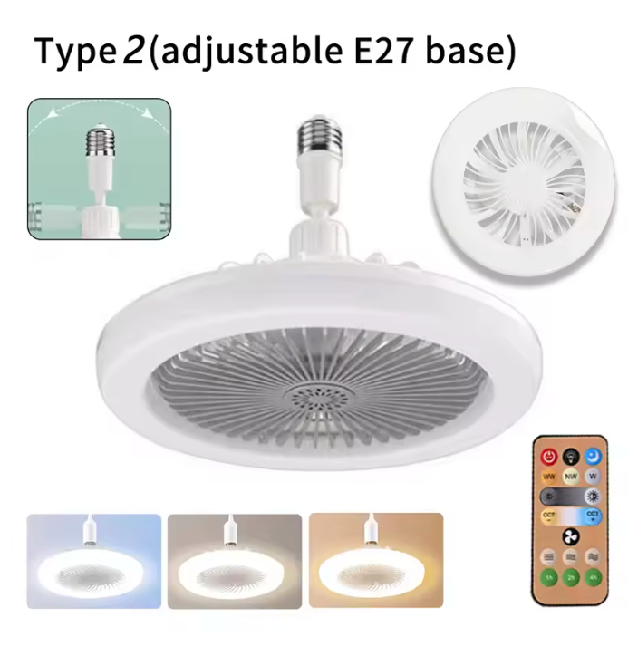 🏡❄️ Håll Hemmet Svalt & Ljust – 2-i-1 Takfläkt med LED & Fjärrkontroll ⚡🏠