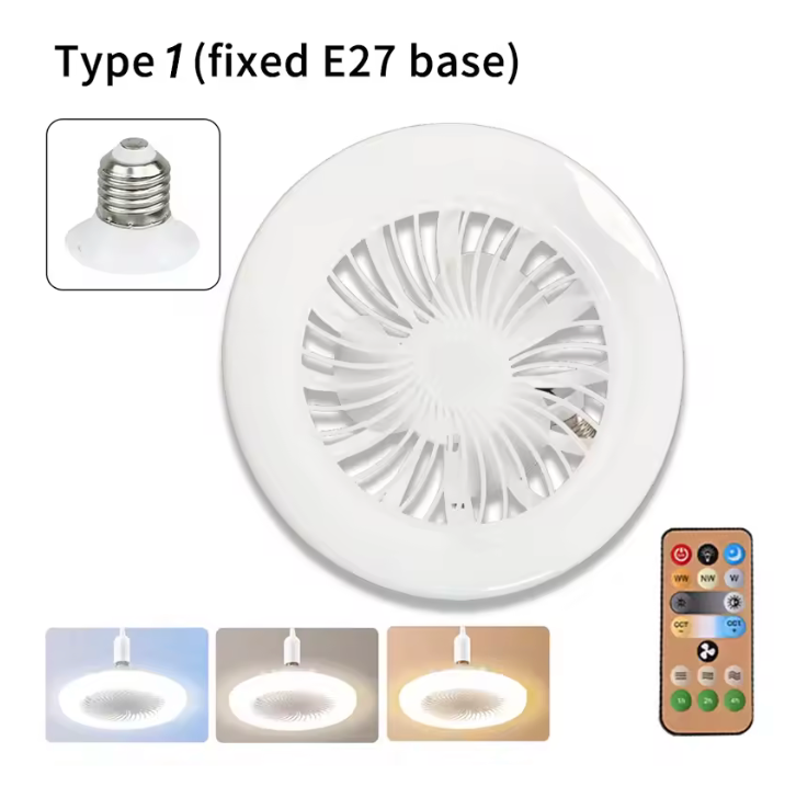 🏡❄️ Håll Hemmet Svalt & Ljust – 2-i-1 Takfläkt med LED & Fjärrkontroll ⚡🏠