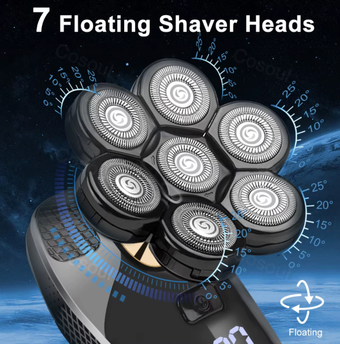 🔥🪒 HeadShaver Pro™ – Slätrakat Huvud på Minuter, Utan Krångel 🔥🪒
