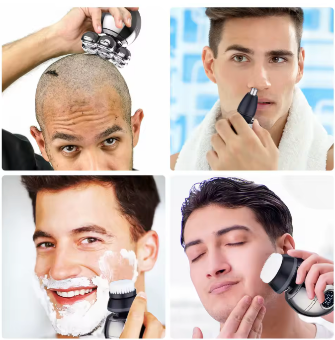 🔥🪒 HeadShaver Pro™ – Slätrakat Huvud på Minuter, Utan Krångel 🔥🪒