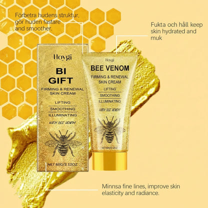 🐝 BEE VENOM 🍯✨ Lyftande & Uppstramande Ansiktskräm 💆‍♀️💎 🐝🌿🍯