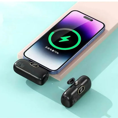 ⚡🔋 MagSafe Mini Powerbank – Trådlös Kraft i Fickformat 🔋💥