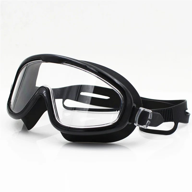 🏊 Professionella Anti-Fog Simglasögon – Vattentäta med UV-skydd och mjuk silikon för dam & herr 😎