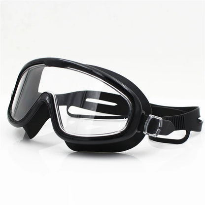 🏊 Professionella Anti-Fog Simglasögon – Vattentäta med UV-skydd och mjuk silikon för dam & herr 😎